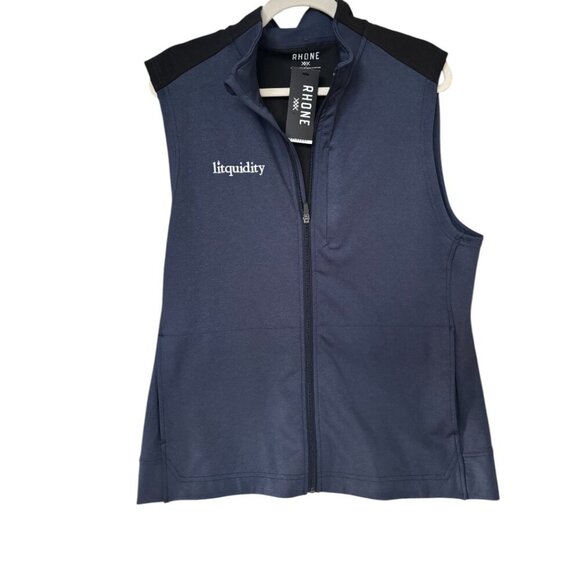 Rhone SPAR COLLECTION‎ LIQUIDITY collab Men’s Vest LARGE NWT - Picture 2 of 4